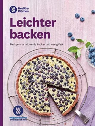WW - Leichter backen: Backgenuss mit wenig Zucker und wenig Fett. Das WW Backbuch für süße und herzhafte Köstlichkeiten aus dem Backofen. Gesündere Rezepte für Kuchen & Kekse Quiche & Flammkuchen