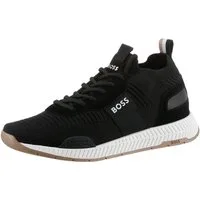 BOSS Titanium_Runn Slip-On Sneaker mit elastischem Einstieg, Freizeitschuh, Halbschuh, Schlupfschuh