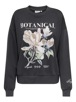 ONLY - ONLFLEUR L/S O-NECK BOX UB SWT - Gr. - M