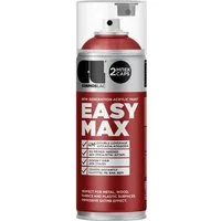 COSMOS LAC Sprühflasche EASYMAX Sprühlack matt mit extrem hoher Deckkraft in vielen versch. Farben - Spraydosen Sprühfarbe DIY Lack Acryllack Spray Paint Farbspray Sprühdose Lackspray, zwei Sprühkappen inkl.