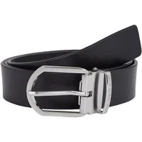 Calvin Klein Ledergürtel ADJ CASUAL ROUND 35MM mit Logoprägung