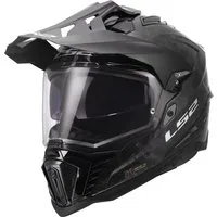 LS2 Motocrosshelm MX701 Explorer Carbon Forged Enduro Helm, Atmungsaktiv, Pinlock, ECE 22.06