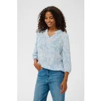 KAFFE Langarmbluse Langarm-Bluse KAriani
