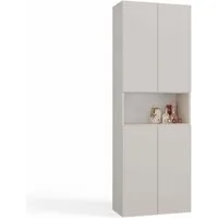 Raumhirsch Furniture Badkommode Badkommode Badezimmerschrank Wäscheschrank (mit drei Türen - 5 Regale - Maße 30 x 60 x 174 cm), verschiedene Farben