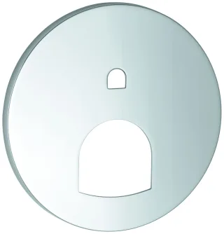 Grohe Rosette 49118 rund für EHM-FMS mit 2-Wege Umstellung chrom, 49118000 49118000