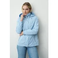 Barbara Lebek Outdoorjacke Übergangsjacke, Frühlingsjacke oder Damenjacke mit abnehmbarer Kapuze