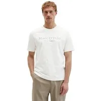 Marc O'Polo T-Shirt mit tonigem Label-Print vorne