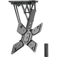 RICOO TV-Deckenhalterung TV Deckenhalterung 23" bis 55" max 30 Kg elektrisch klappbar SE0544, (bis 55 Zoll, VESA 100x100 bis 400x400, 1-tlg., bis 75° ausklappbar 23 Zoll/ 58 cm bis 55 Zoll / 140 cm elektrisch, bis zu 75° ausklappbar, in der Höhe vers