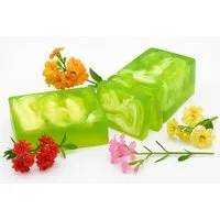 Nesbel - Spüren Sie die Reinheit? Handseife Frühling, Glycerin Hand-und Dusch Seife mit Ziegenmilch 100g