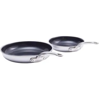 GreenPan Premiere Bratfpannenset 2-tlg., 20+28cm Edelstahl