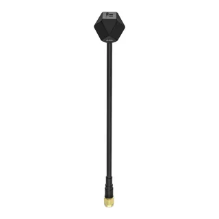 iFlight Albatross V2 4.9-5.2GHz FPV Antenna with 2.12-2.68dBi, 88% Peak Efficiency, ≤1.36 VSWR, RHCP, SMA Male, RG141, 1