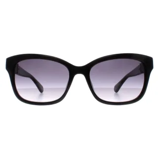 Kate Spade Cat Eye Womens Schwarz Dunkel Grau Gradient Johanna 2/S