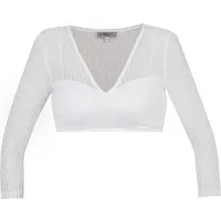 MarJo Dirndlbluse Dirndlbluse Velden off white