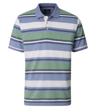 CASAMODA - Polo-Shirt aqua bis petrol - Gr. - XL