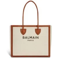 Balmain Henkeltasche Natural Army 42