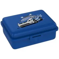Fizzii Lunchbox bunte Brotdose 18 x 13 x 7 cm, Polyethylen, mit Innengefach zum Rausnehmen