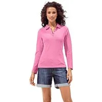 heine T-Shirt Poloshirt Langarm