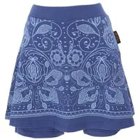 Guru-Shop Minirock Minirock, Skort aus Biobaumwolle, Minirock mit..