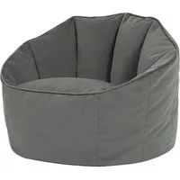 icon Sitzsack Sessel aus Samt „Sirena“, Sitzsack XXL, Made in Germany, für Erwachsene & Kinder
