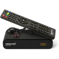 PremiumX HD 221S FTA Digital SAT Receiver DVB-S2 HDMI SCART USB 12V FullHD SAT-Receiver
