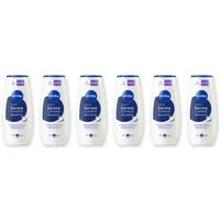 Nivea Duschpflege Derma Control Restore 6 x 250ml mit Hyaluron und Vitamim E, 6-tlg.