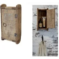 Chic Antique Hängeschrank Chic Antique - Hängeschrank Wandschrank aus Backsteinform Holz