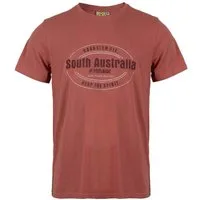 ROADSIGN australia T-Shirt Pure Chill (1, 1-tlg., 1) mit Australia-Logo-Print, klassischer Rundhals, aus reiner Baumwolle