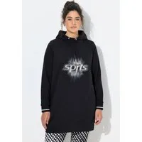 Ulla Popken Sweatshirt Long-Hoodie Oversized Kapuze Langarm