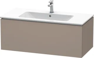 Duravit L-Cube Waschtischunterbau wandhängend Basalt Matt 1020x481x400 mm - LC614204343 LC614204343