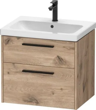 Duravit D-Code Waschtischunterschrank wandhängend Schubk. 2, DC46710BD550000