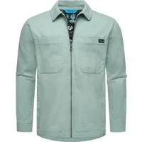 Ragwear Outdoorjacke Liwty stylische Herren Hemdjacke mit Brusttasche