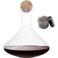 Intirilife Karaffe, (1-tlg), Glas Karaffe mit 1.8 L für Rotwein Dekanter Weinkaraffe