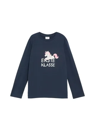 s.Oliver - T-Shirt blau - Gr. - 134