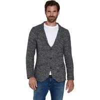 Engbers Stricksakko Herren Strick-Sakko regular, Grau