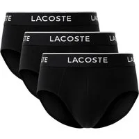 Lacoste Slip Brief Cotton Stretch (3-St., 3er Pack) mit Markenschriftzug am Bund