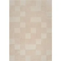 FLAIR RUGS Teppich CHECKERBOARD, rechteckig, Höhe: 10 mm, Hoch-Tief-Effekt, Wohnzimmer, Schlafzimmer