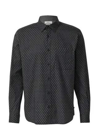 s.Oliver - Hemd schwarz - Gr. - 3XL