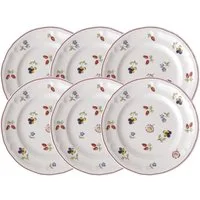 Villeroy & Boch Brotteller Petite Fleur Brotteller 17cm Set6