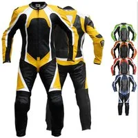 German Wear Motorradkombi GW409K Einteiler Motorradkombi Lederkombi