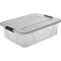 Logiplast Aufbewahrungsbox Aufbewahrungsbox 25 (21 l) mit Deckel