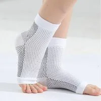 feinlux Kompressionsstrümpfe Kompressionsstrümpfe Kompressionssocken Gegen Krampfadern (Packung, elastische Kompressionssocken für den Knöchel für Sport und Yoga) Geeignet für alle Aktivitäten, bei denen der Knöchel bewegt wird.