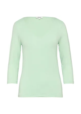 s.Oliver - T-Shirt türkis - Gr. - 44