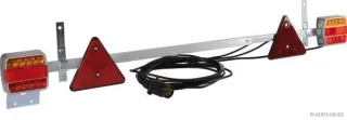 HERTH&BUSS Heckleuchtensatz, 12V, LED, universal, 7-polig gelb - 83830200
