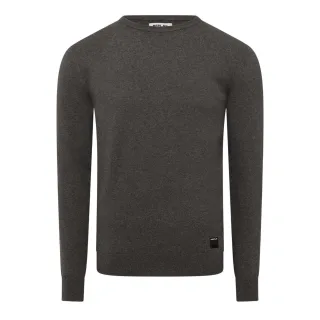 Replay - Pullover für Herren, Rundhalsausschnitt, Baumwollmischung (Grau)