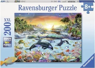 Ravensburger 12804 - Orca Paradies (200 Teile)