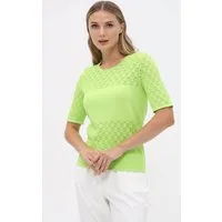 Passioni T-Shirt mit Strukturmuster