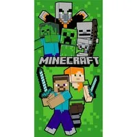 Minecraft Strandtuch Badetuch 70 × 140 cm leicht und schnelltrocknend