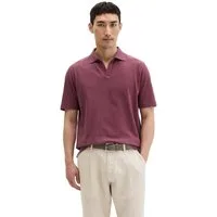 Marc O'Polo Poloshirt aus Baumwoll-Leinen-Mix