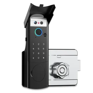 TUYA Smart Lock Wi-Fi 6 Unlock Methods Automatic Face Fingerprint Password Card Key App Control 1800mAh Battery