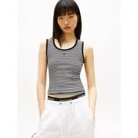 Tommy Jeans Tanktop TJW ESSENTIAL RIB TANK EXT mit gerippter Struktur